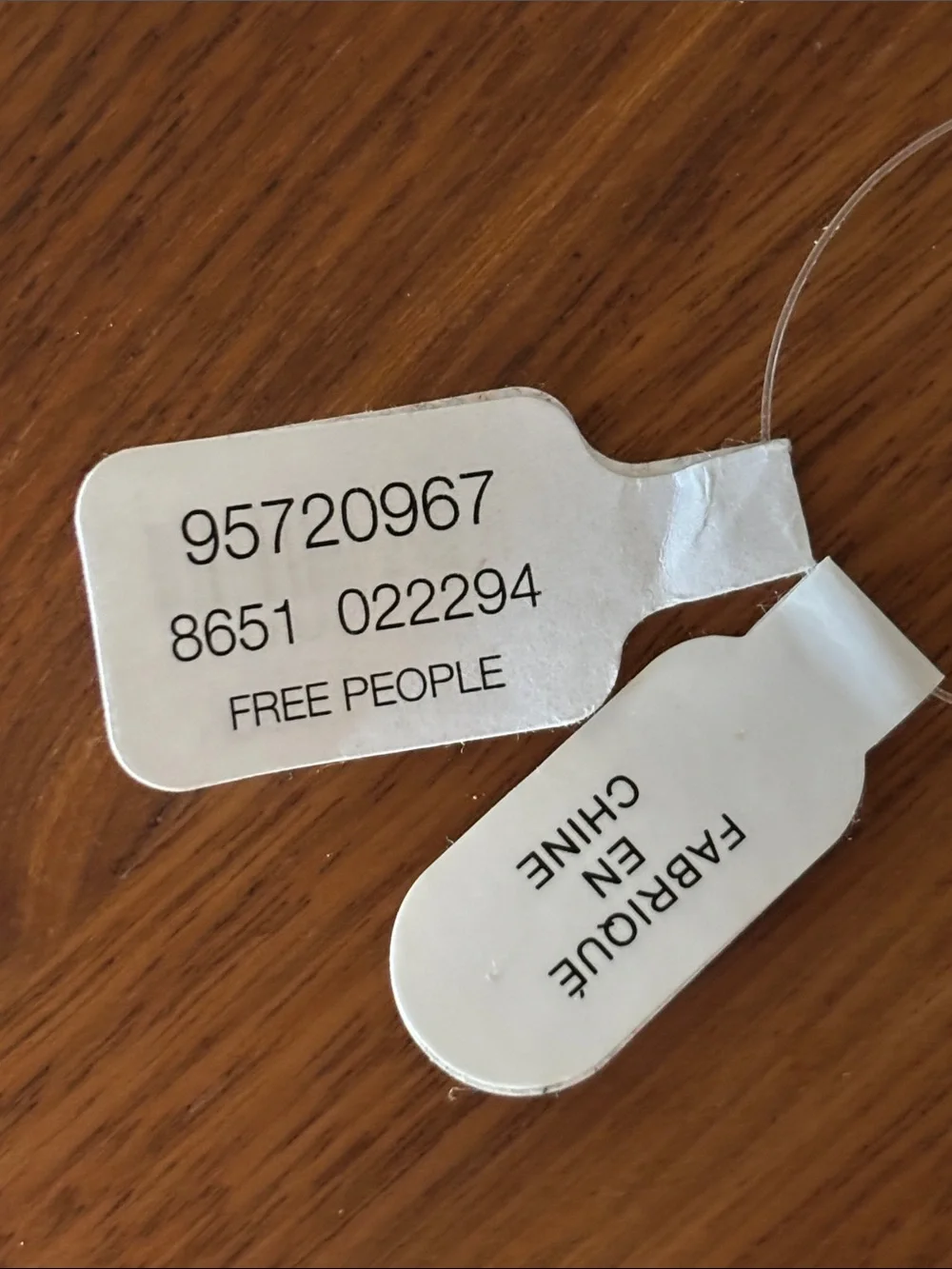 FREE PEOPLE THERE IT IS KEYCHAIN